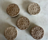 Karbala Turbah Prayer Clay Tablets or (سجدہ گاہ) Sajde-gah | Set of 2 | Handmade in Iraq