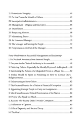 Moral Management