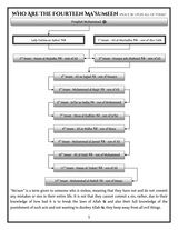 Morals of the Masumeen (Suggested Ages: 4-8)