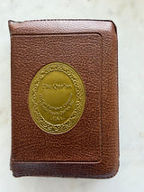 The Quran - Arabic Only Pocket Sized Holy Quran | Leather Cover & Zippered Case