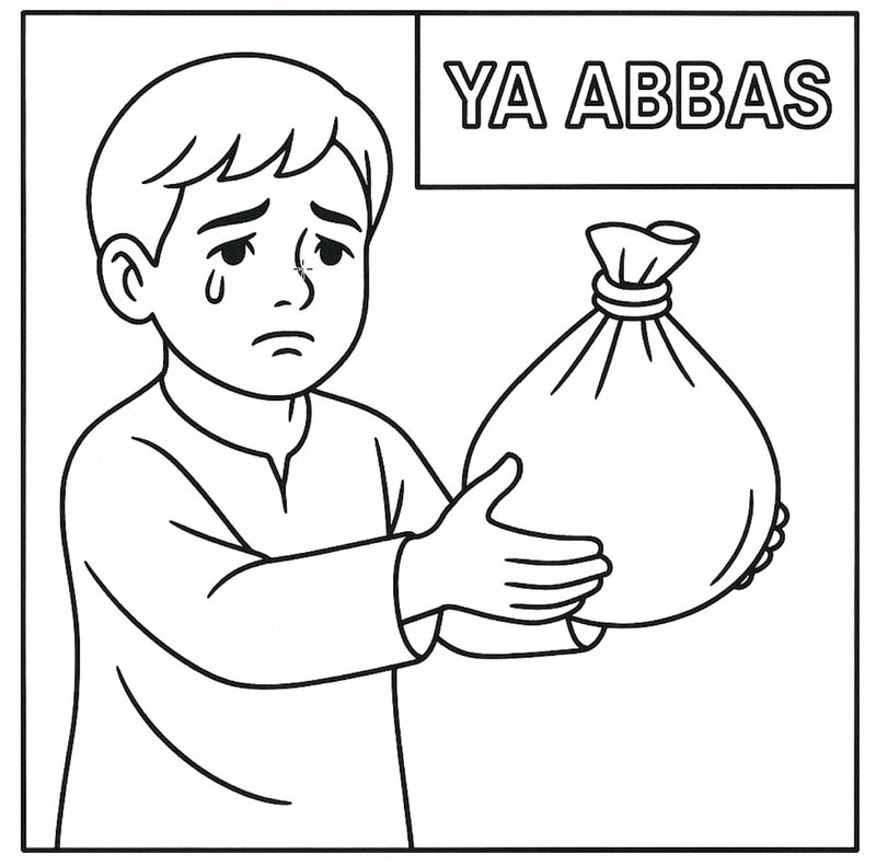 Azadari Reflections Coloring Book (Suggested Ages 3-10)