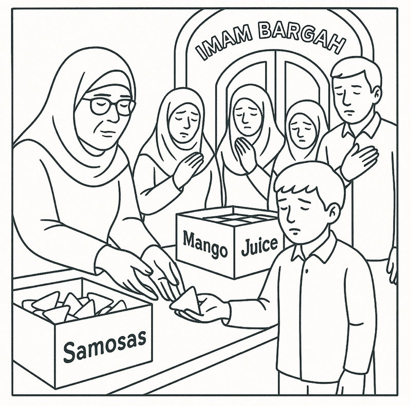 Azadari Reflections Coloring Book (Suggested Ages 3-10)