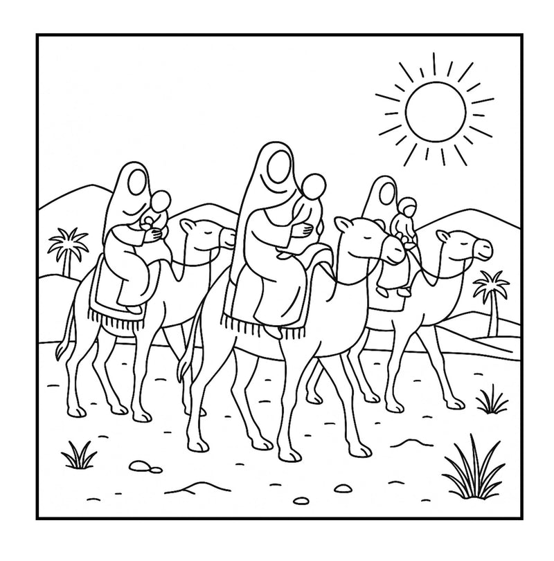 Ya Hussain (A.S.) Coloring Book (Suggested Ages 3-10)